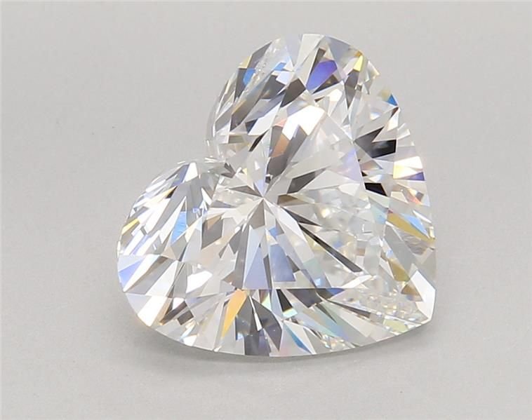 4.02ct E VVS2 Rare Carat Ideal Cut Heart Lab Grown Diamond