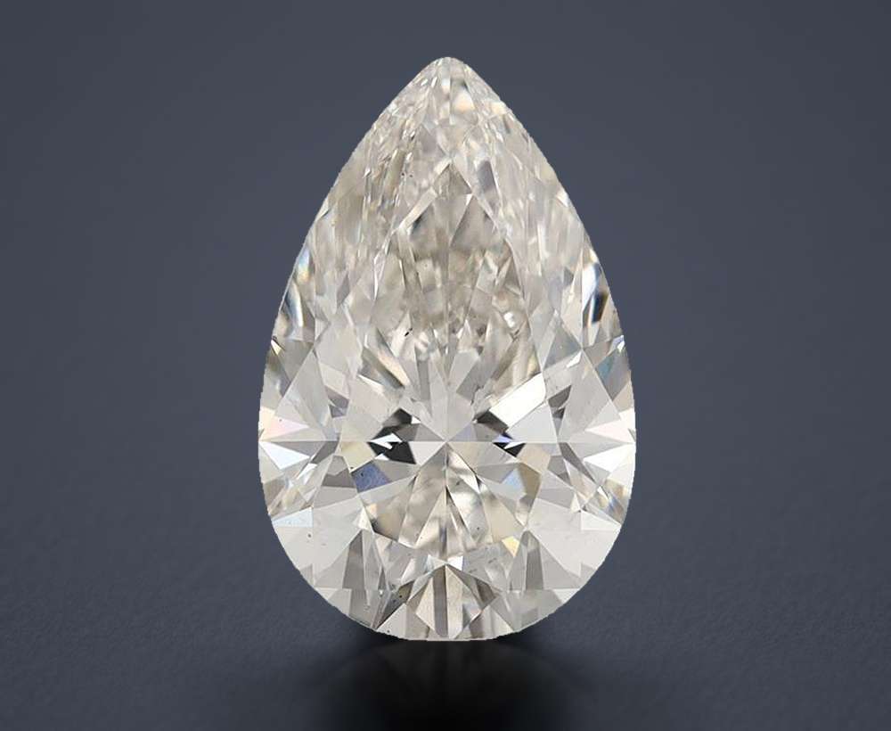 2.56 Carat Pear Lab Diamond