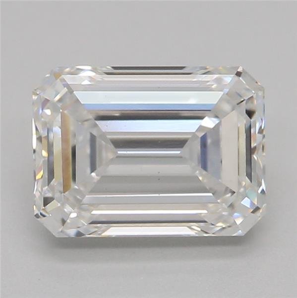 1.29ct E VS1 Rare Carat Ideal Cut Emerald Lab Grown Diamond