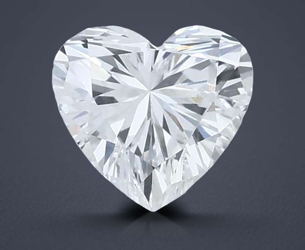 0.56 Carat Heart Lab Diamond