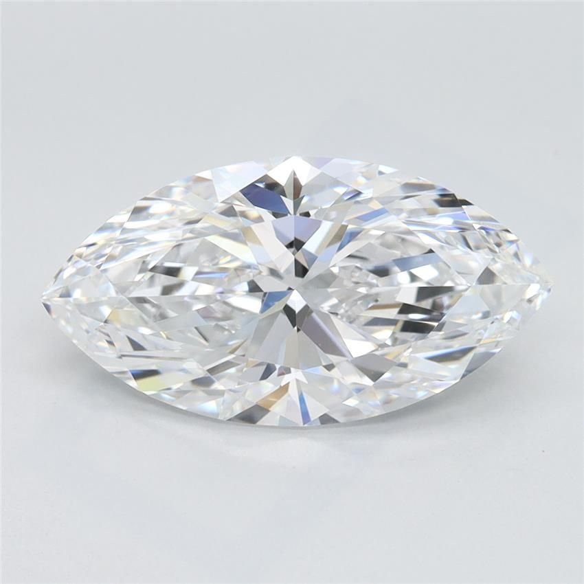 2.33ct D IF Rare Carat Ideal Cut Marquise Lab Grown Diamond