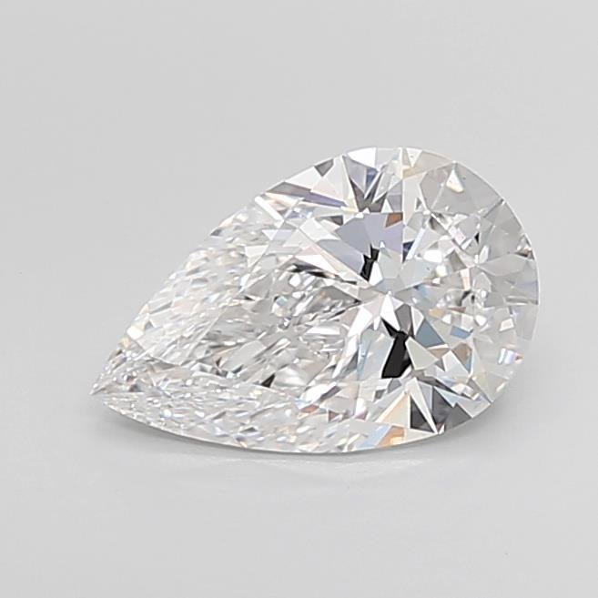 2.56ct D VS2 Excellent Cut Pear Lab Grown Diamond