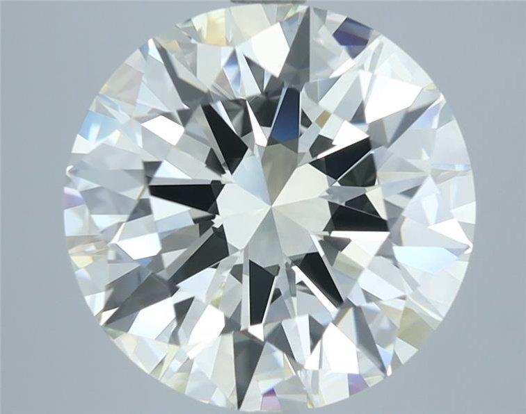 5.26ct J VVS2 Excellent Cut Round Diamond