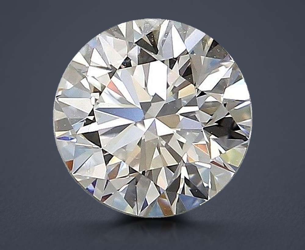 1.54 Carat Round Natural Diamond