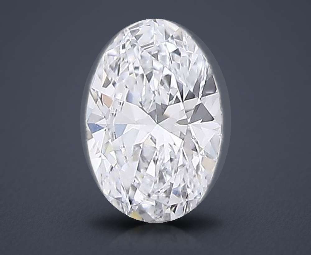 0.53 Carat Oval Lab Diamond