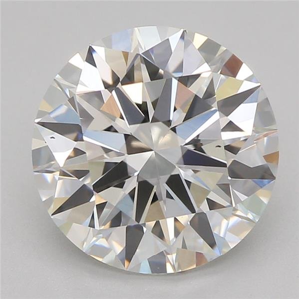 2.03ct F VS1 Rare Carat Ideal Cut Round Lab Grown Diamond