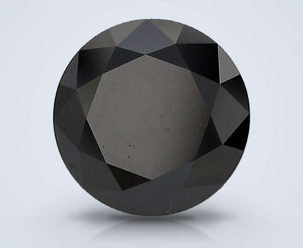1.50 Ct. Fancy Black Round Lab Diamond