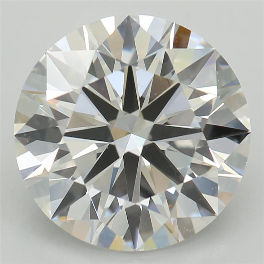 3.03ct D VS1 Rare Carat Ideal Cut Round Lab Grown Diamond