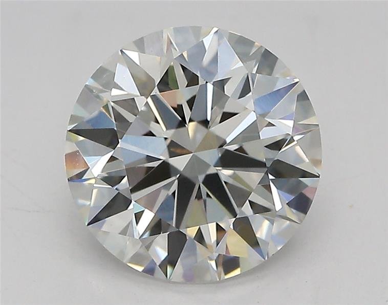 2.08ct F VS1 Rare Carat Ideal Cut Round Lab Grown Diamond