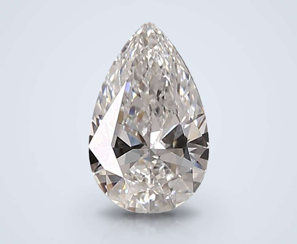 0.55 Carat Pear Lab Diamond