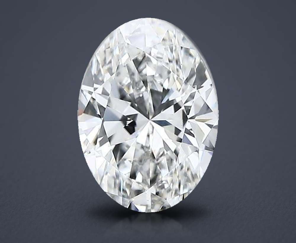 1.83 Carat Oval Lab Diamond