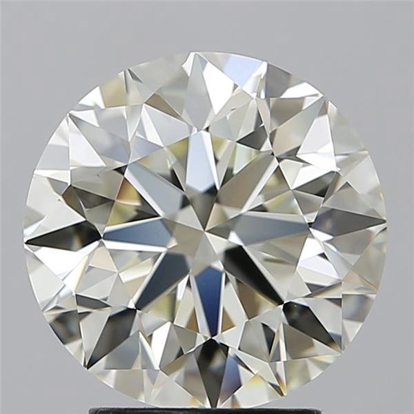 3.23ct K VVS1 Excellent Cut Round Diamond