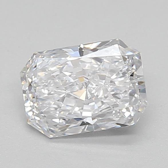 0.66ct D VVS2 Rare Carat Ideal Cut Radiant Lab Grown Diamond