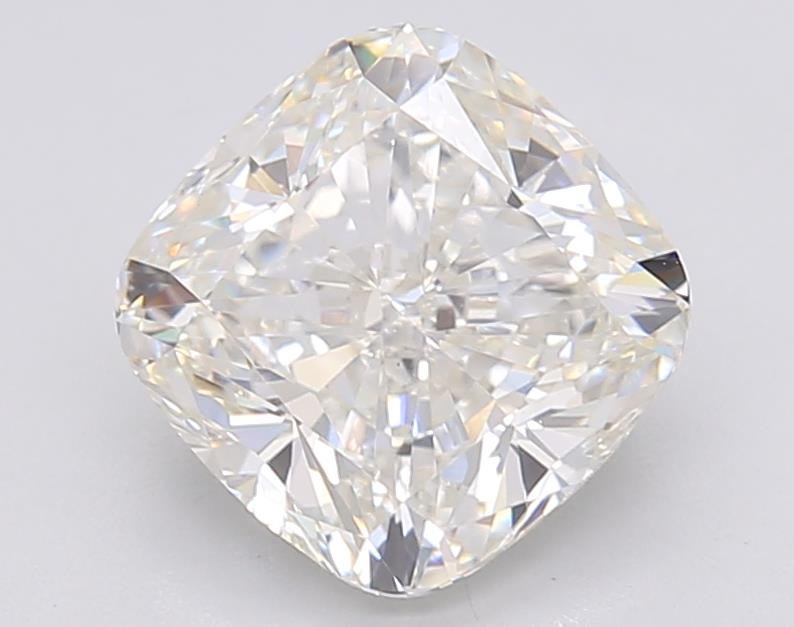 3.03ct H VS2 Rare Carat Ideal Cut Cushion Lab Grown Diamond