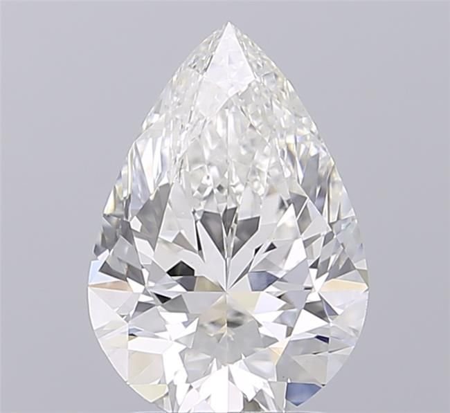 2.52 Carat Pear Lab Diamond