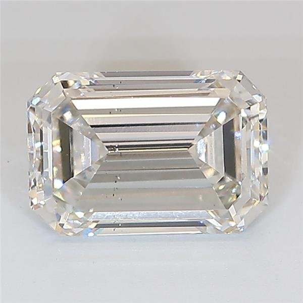 2.02ct I SI1 Very Good Cut Emerald Lab Grown Diamond