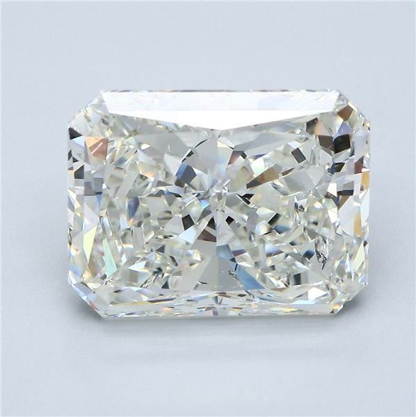 9.02ct J SI2 Very Good Cut Radiant Diamond