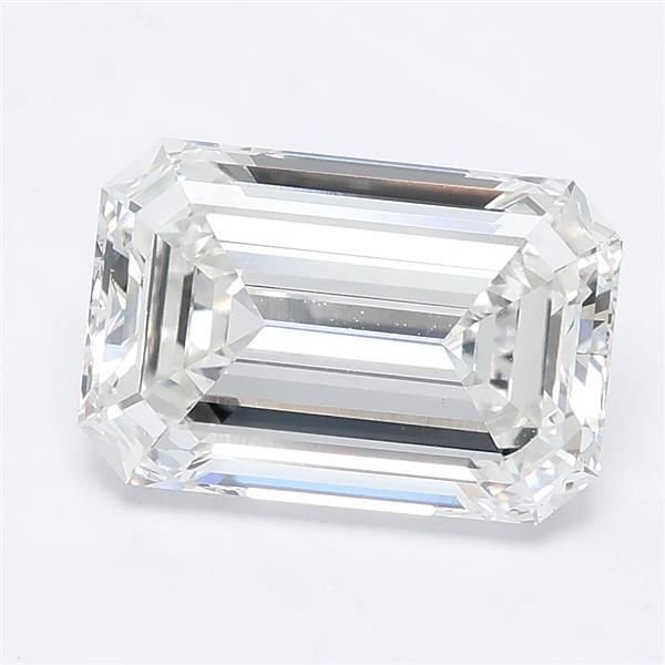 3.10ct F VS1 Rare Carat Ideal Cut Emerald Lab Grown Diamond