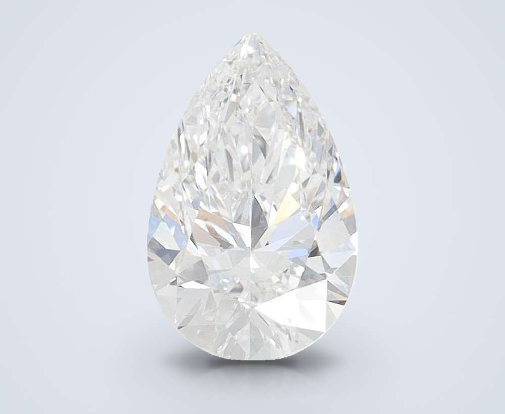 1.37 Carat Pear Lab Diamond