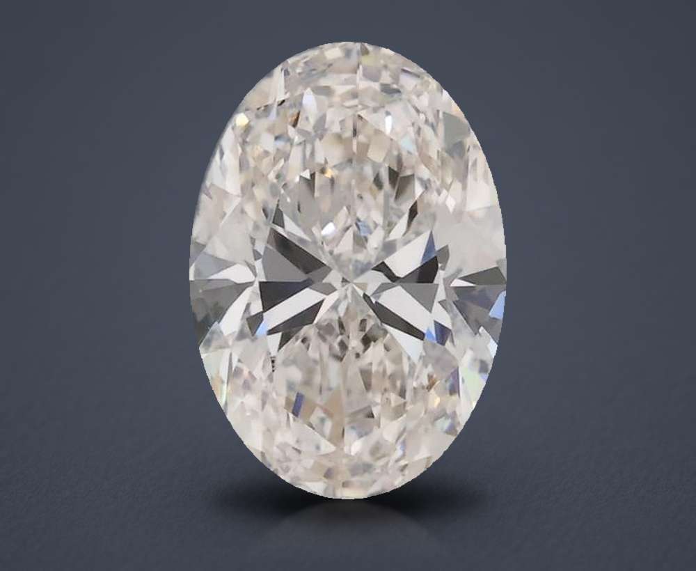 0.51 Carat Oval Lab Diamond
