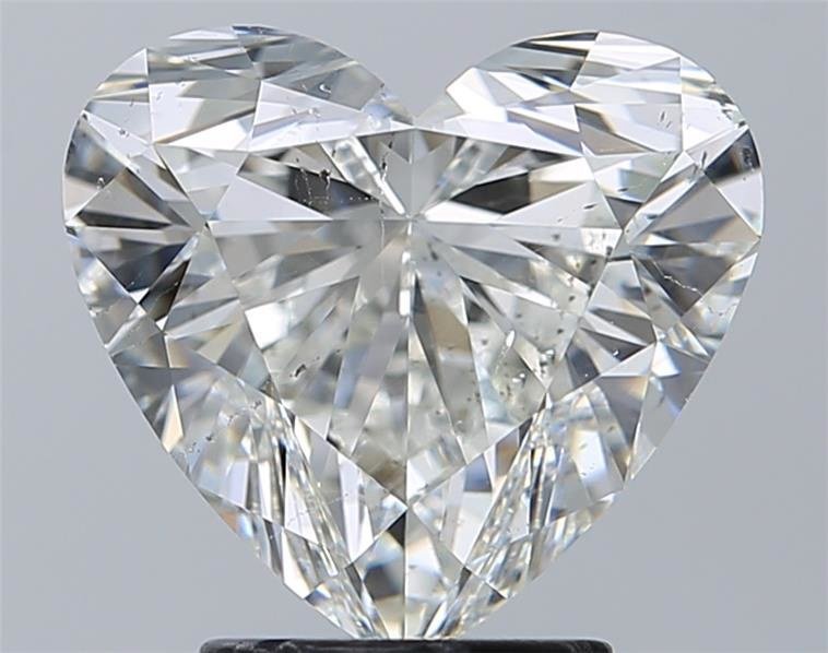 3.27ct I SI2 Rare Carat Ideal Cut Heart Diamond