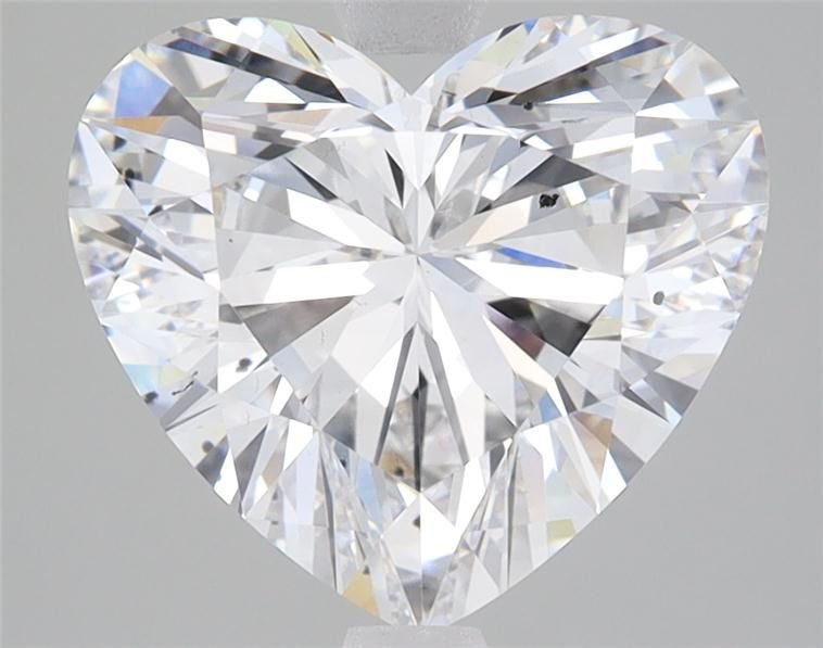 3.21ct D SI1 Excellent Cut Heart Lab Grown Diamond