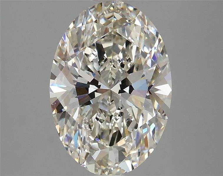 2.68ct H VS1 Rare Carat Ideal Cut Oval Lab Grown Diamond