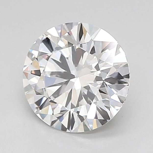 2.03ct E VS2 Rare Carat Ideal Cut Round Lab Grown Diamond