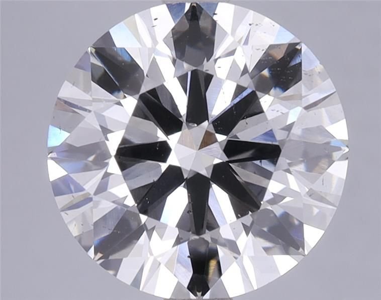 3.89ct G SI1 Excellent Cut Round Lab Grown Diamond