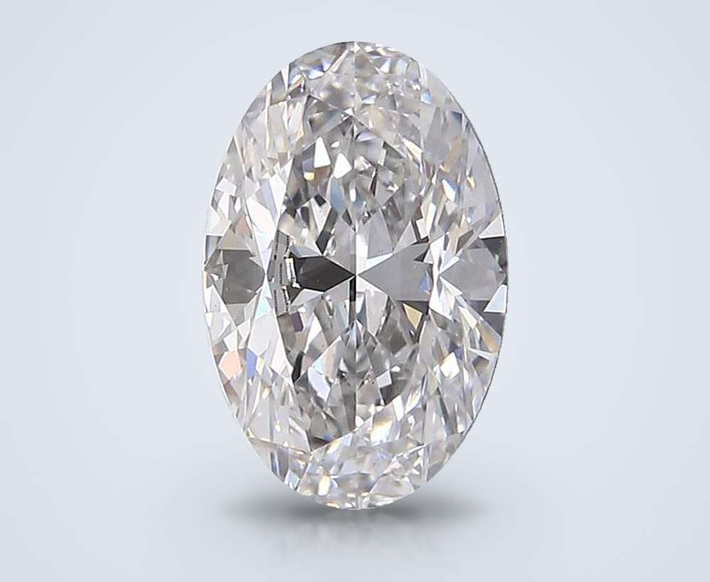 5.06 Carat Oval Lab Diamond