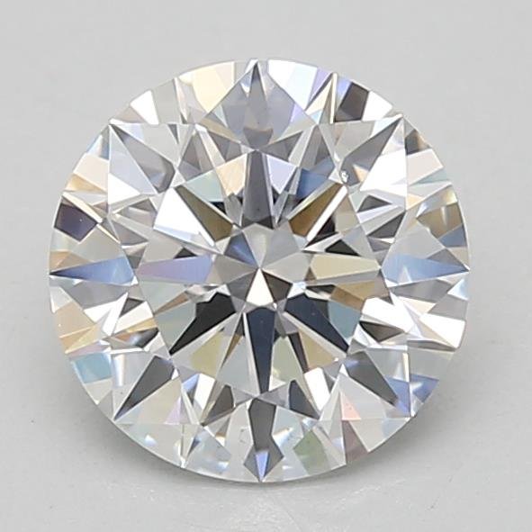 2.00ct D VS2 Rare Carat Ideal Cut Round Lab Grown Diamond