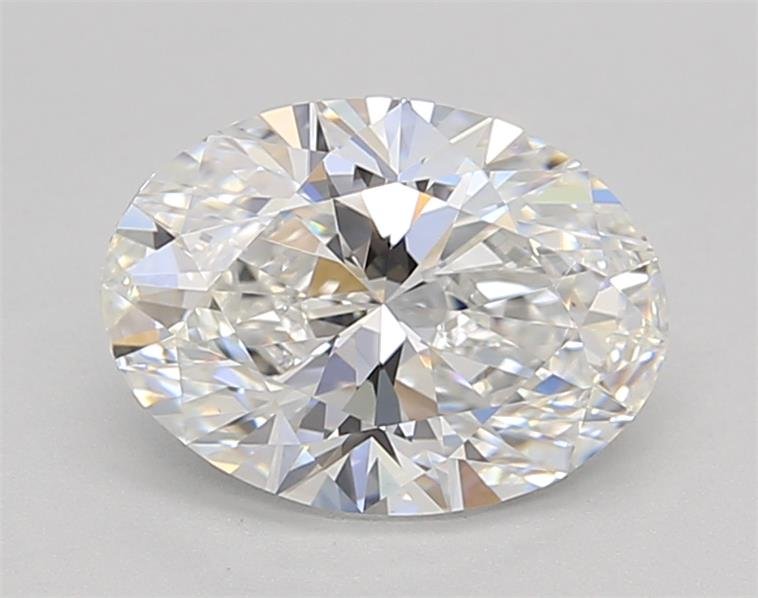 1.55ct D VS2 Rare Carat Ideal Cut Oval Lab Grown Diamond