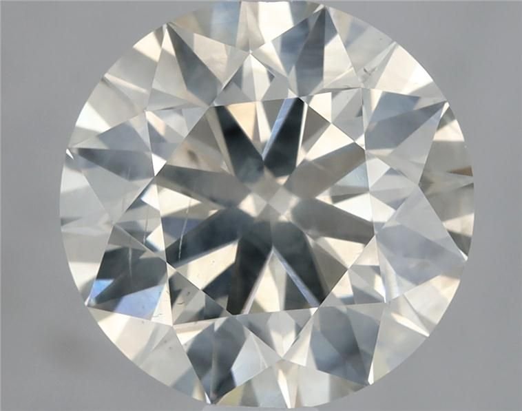 2.10ct K SI2 Rare Carat Ideal Cut Round Diamond