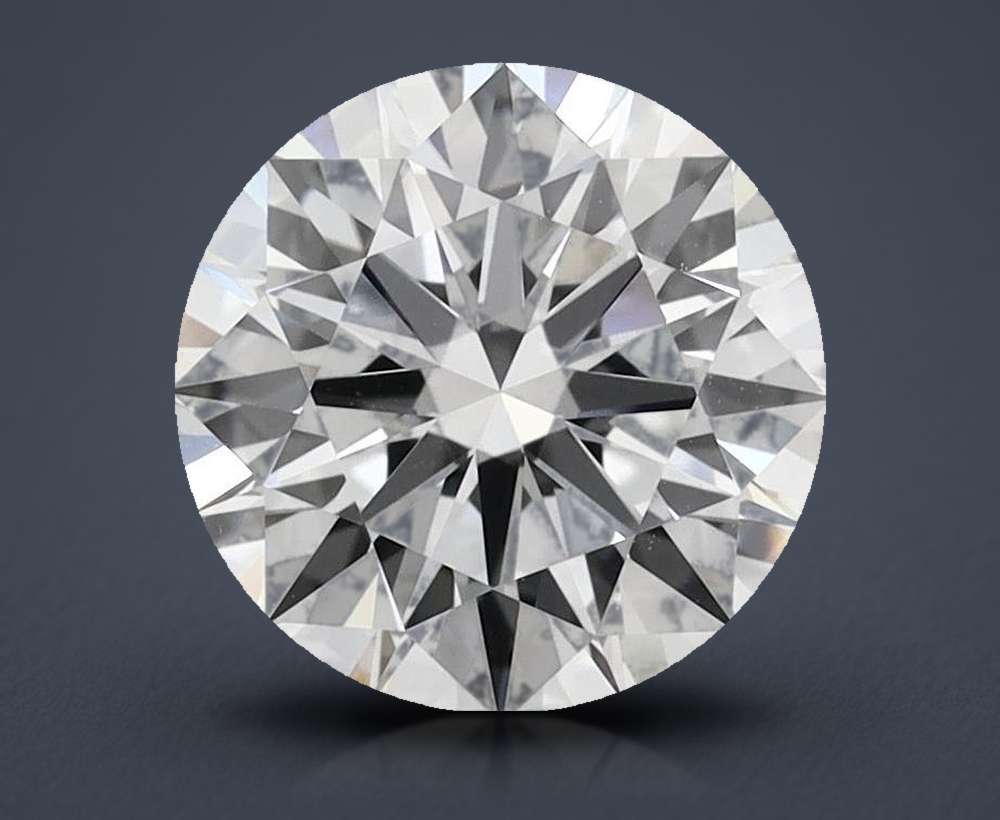 3.34 Carat Round Lab Diamond