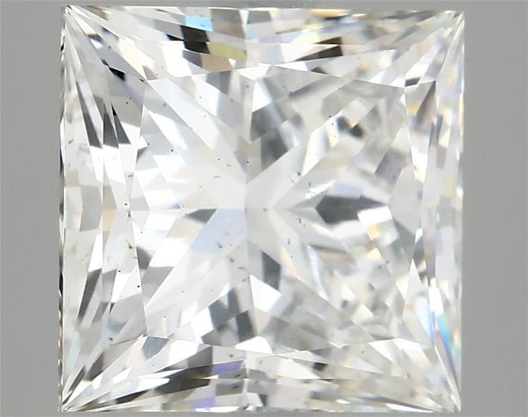 3.30ct G SI1 Rare Carat Ideal Cut Princess Lab Grown Diamond