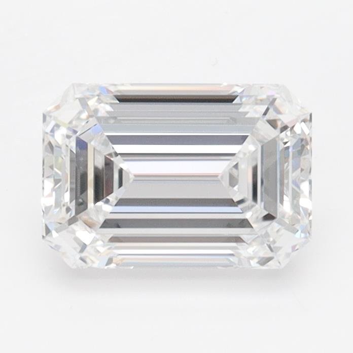 1.19ct D VVS2 Rare Carat Ideal Cut Emerald Lab Grown Diamond