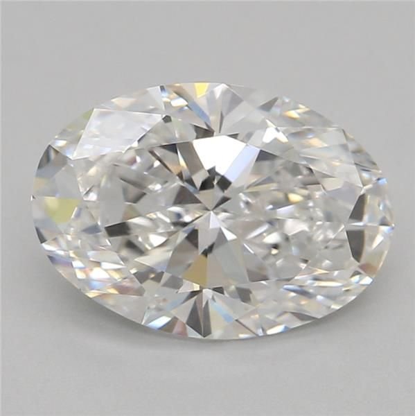 1.27ct D VS1 Rare Carat Ideal Cut Oval Lab Grown Diamond