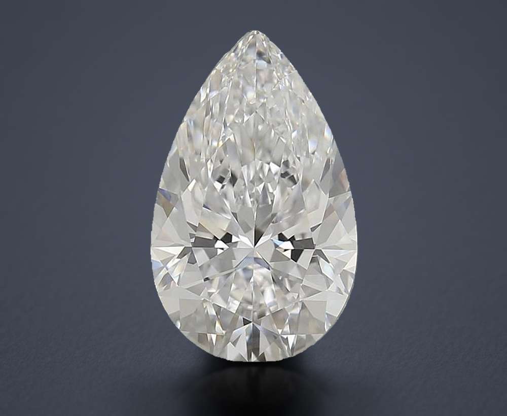 4.01 Carat Pear Lab Diamond