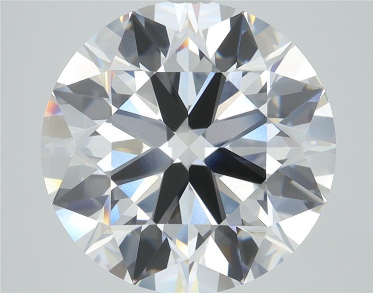 7.01 Carat Round Lab Diamond