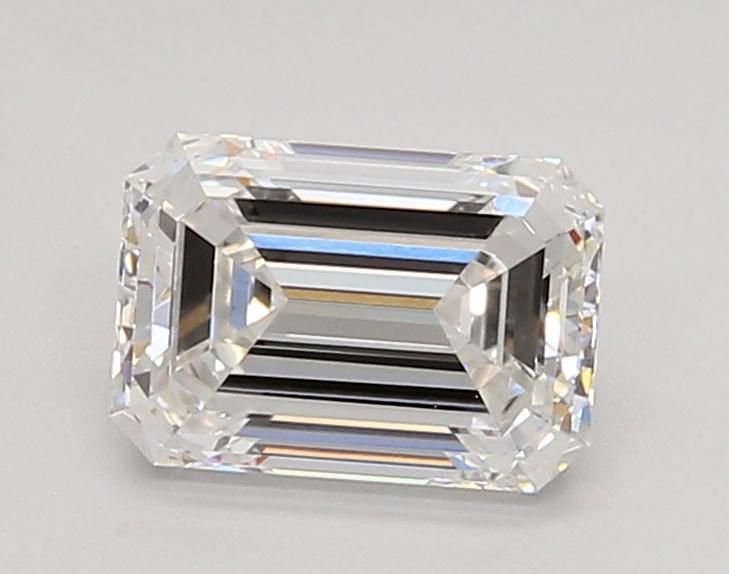 1.29ct E VS1 Rare Carat Ideal Cut Emerald Lab Grown Diamond