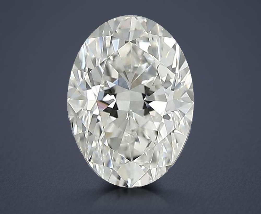 0.90 Carat Oval Natural Diamond
