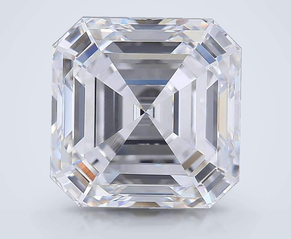 5.24 Carat Asscher Lab Diamond