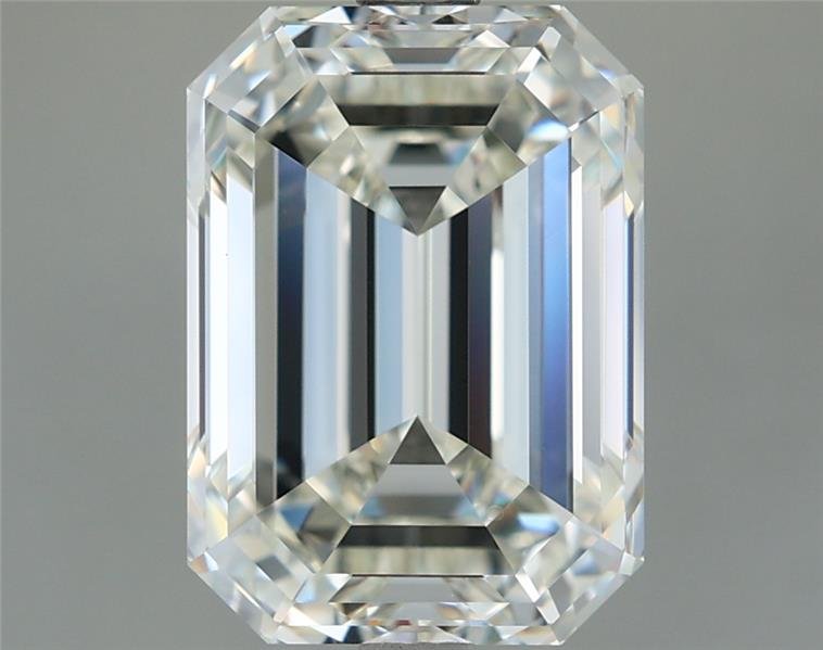 5.03ct I VVS2 Very Good Cut Emerald Diamond