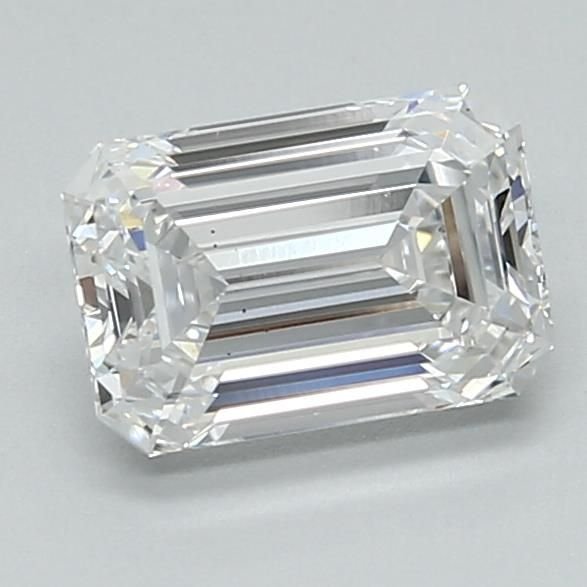 1.40ct D VS1 Excellent Cut Emerald Lab Grown Diamond