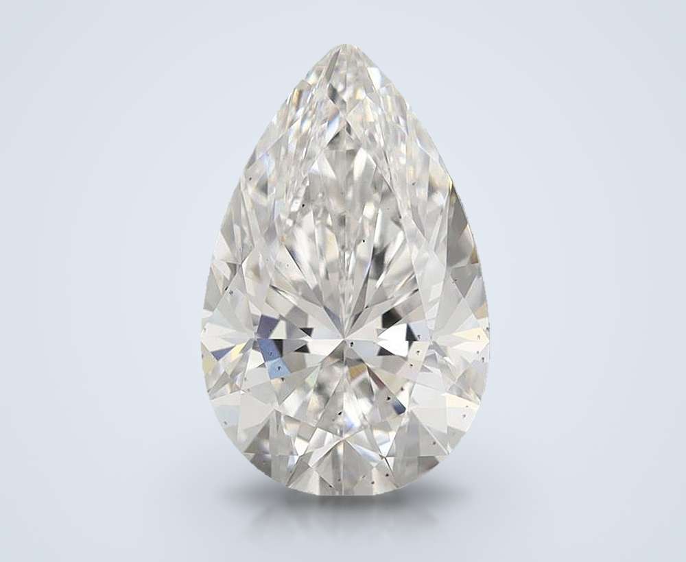 2.87 Carat Pear Lab Diamond