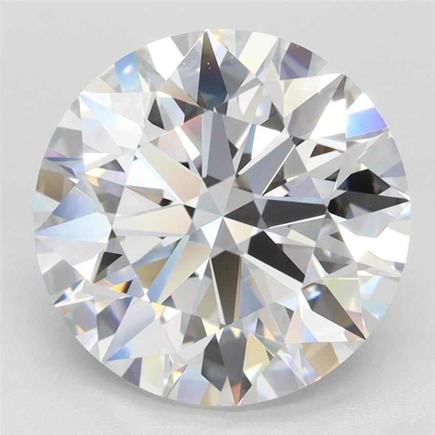 4.22ct D VVS1 Rare Carat Ideal Cut Round Lab Grown Diamond