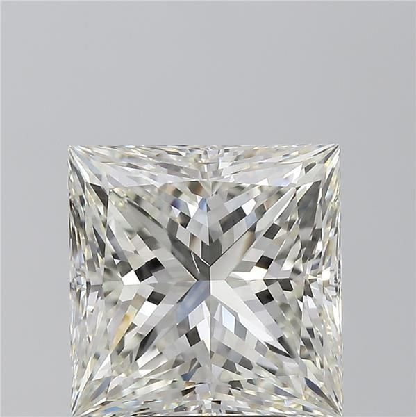 5.05ct J VS2 Excellent Cut Princess Diamond