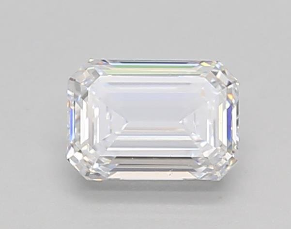 0.51ct D VS2 Rare Carat Ideal Cut Emerald Lab Grown Diamond