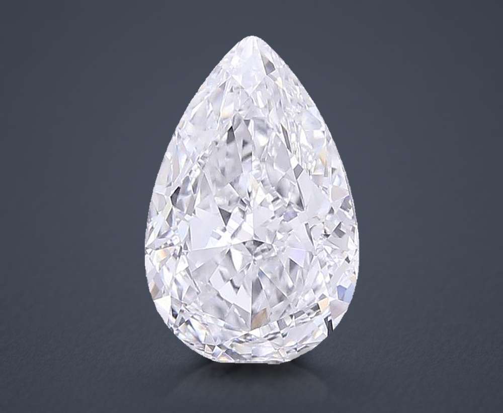4.32 Carat Pear Lab Diamond