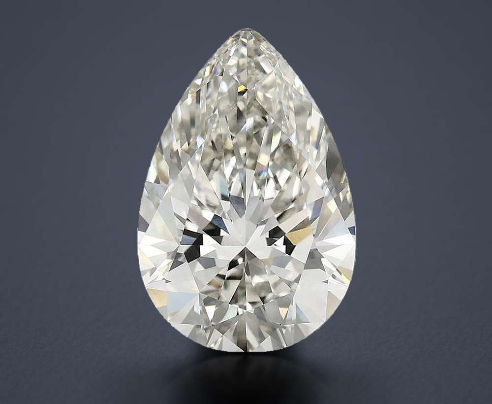 6.10 Carat Pear Lab Diamond